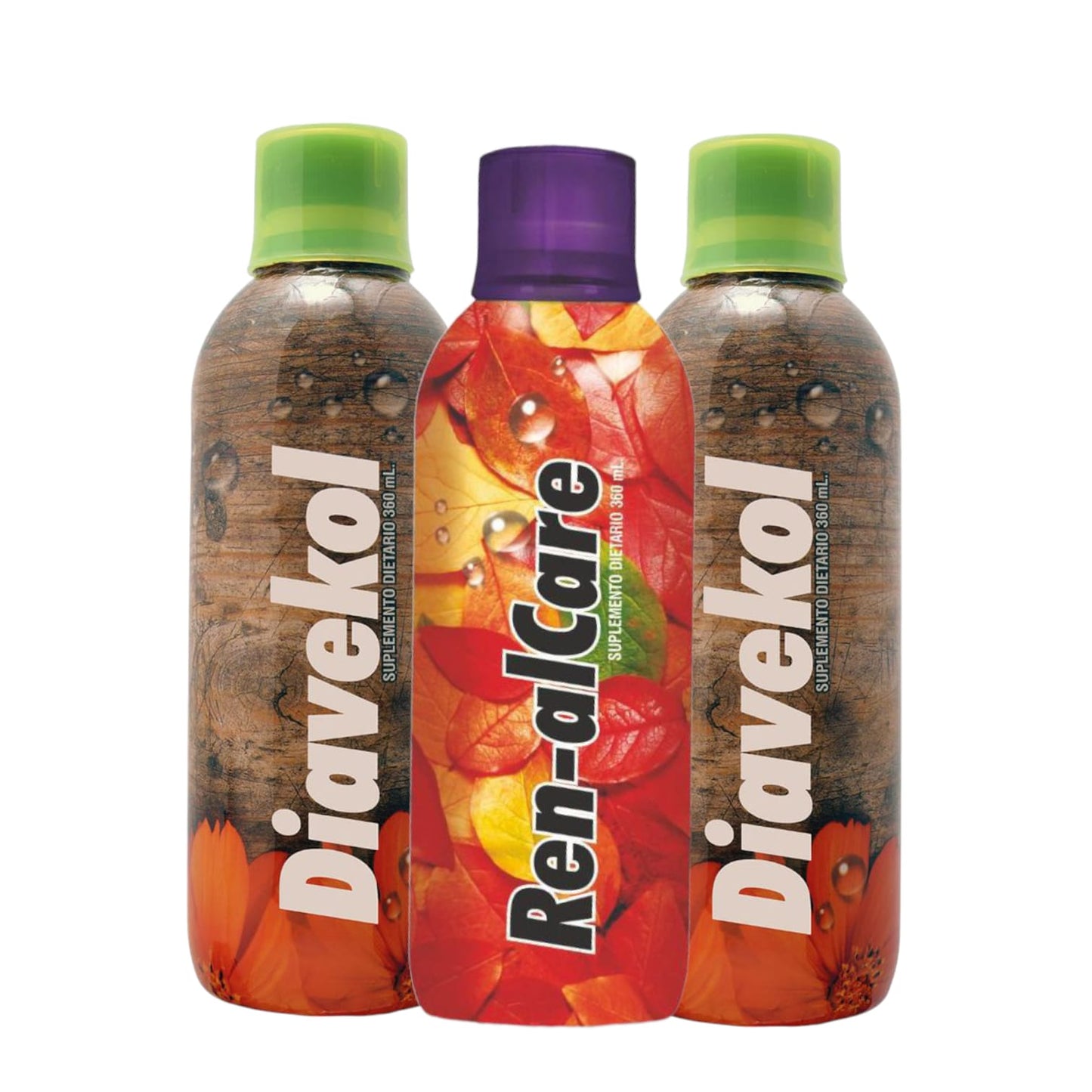 2 Diavekol 360ml + 1 Ren-alcare